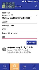 sa tax calculator