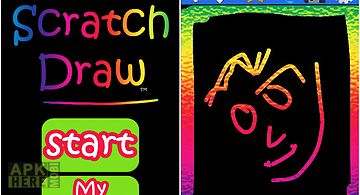 Scratch draw art game