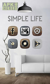 simple life go launcher theme