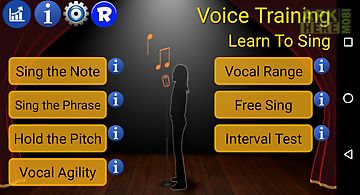 Voice training - learn to sing