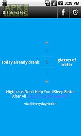 drink water alarm