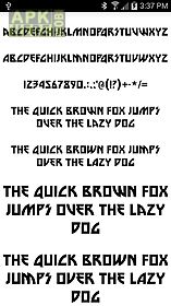fonts for flipfont 50 #1