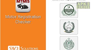 Motor registration checker