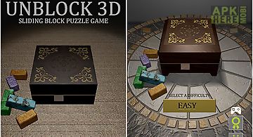Unblock 3d: sliding block puzzle