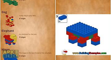 Big brick examples - age 4