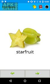 fruit words