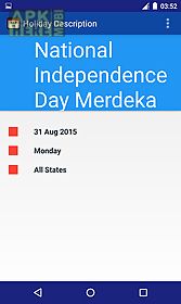 malaysia public holiday 2017