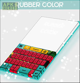 rubber color keyboard
