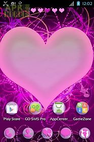 hearts themes for go launcher