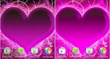 Hearts themes for go launcher