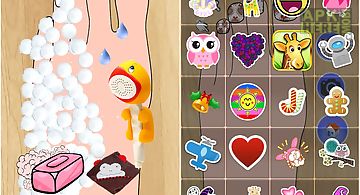 Foot spa magic game for kids