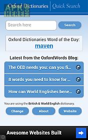 oxford dictionaries – search