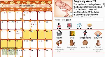 Womanlog pregnancy calendar
