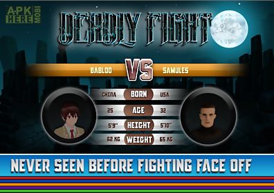 deadly fight : fighting game