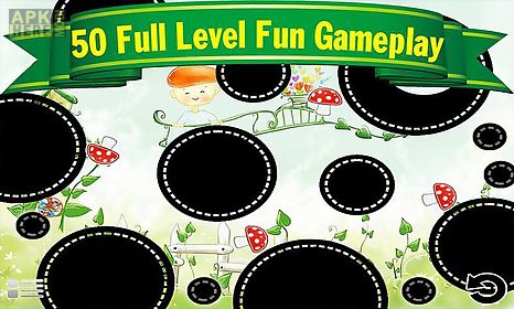 funny guy roll and eat mushroom cute game for kids
