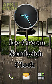 ice cream sandwich clock