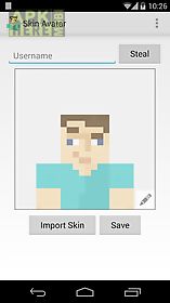 skin avatar for minecraft
