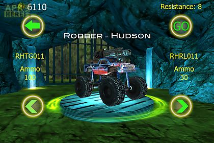 crazy monster truck fighter 3d