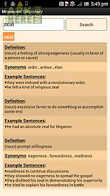 mnemonic dictionary