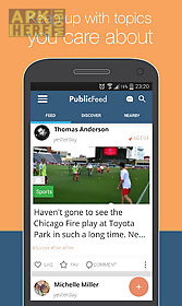 publicfeed: nearby social news