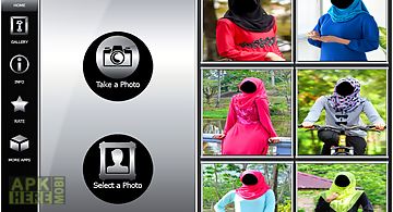 Hijab photo montage