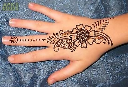 simple mehndi design