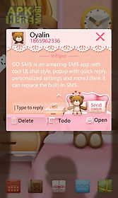 go sms pro teddy theme ex