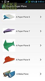 origami paper plane