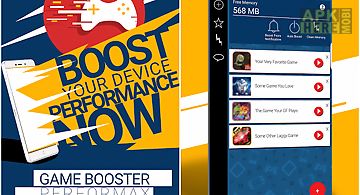 Game booster performax