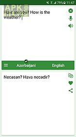azerbaijani - english translat