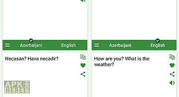 Azerbaijani - english translat