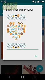 food art - emoji keyboard