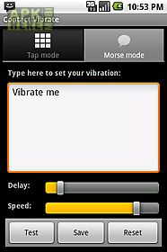 contact vibrate