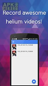 helium video recorder