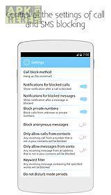anti nuisance-call&sms blocker