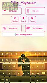 photo keyboard theme changer