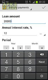 simple loan calculator