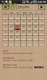 calendar & schedule