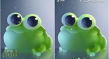 Apple frog Live Wallpaper