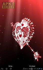 hearts by aqreadd studios live wallpaper