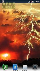lightning storm  live wallpaper