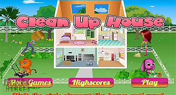 Clean up house-girls game