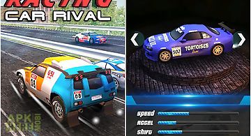 Rally racing: car rival