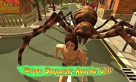 spider simulator: amazing city!