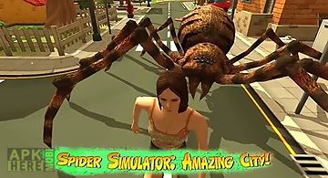Spider simulator: amazing city!