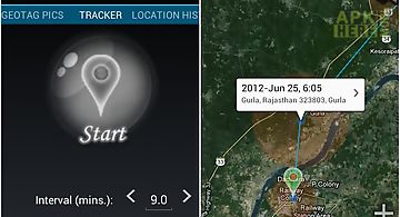 Offline location tracker