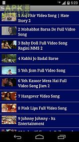 top hindi video songs (free)