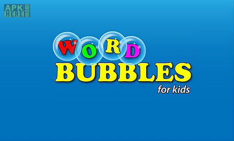 word bubbles for kids free