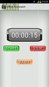 gstop stopwatch - chronometer
