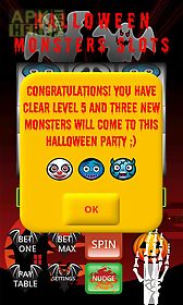 halloween monsters slots